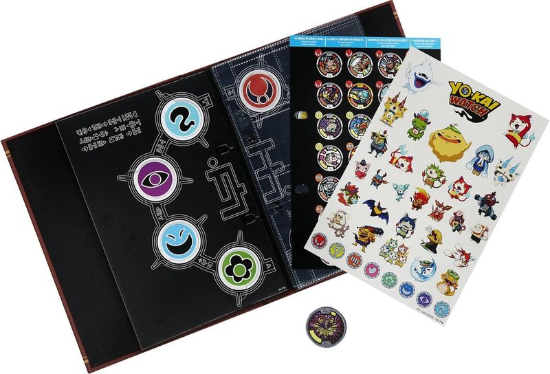 👹📘 Yo-kai Watch Medallium Collection Book Seizoen 1