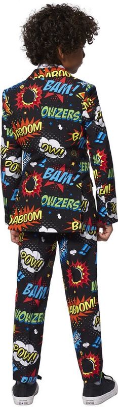 🎉👔 OppoSuits Badaboom jongens pak maat 110/116