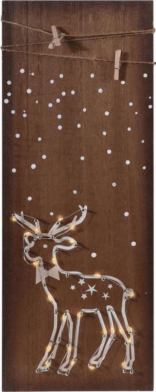 🪵💡 Memobord hout met LED