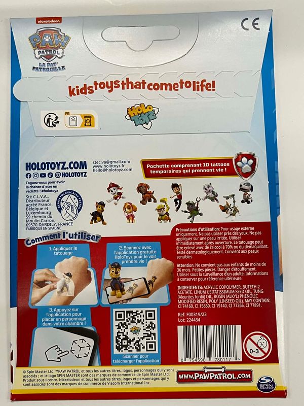 🐾🎨 Paw Patrol art tattoos