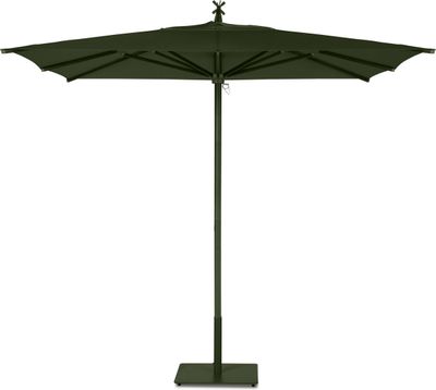 Lanterfant® Levi - Parasol - Mosgroen - Aluminium - 2,4 meter