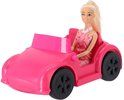 🚗👧 Fleur pink car with doll