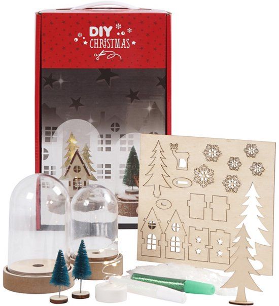 🎄✂️ Christmas Craft Decoration Set with Ornaments