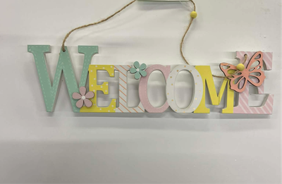 🌸🐣 Welcome Easter decoration to hang