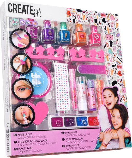 💄 Create It! Make-up Set Scented 16-Piece – Colorful &amp; Fun ✨