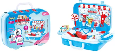 🩺 Luna Doctor Set 21-Piece in Case – Medical Play Set ✨