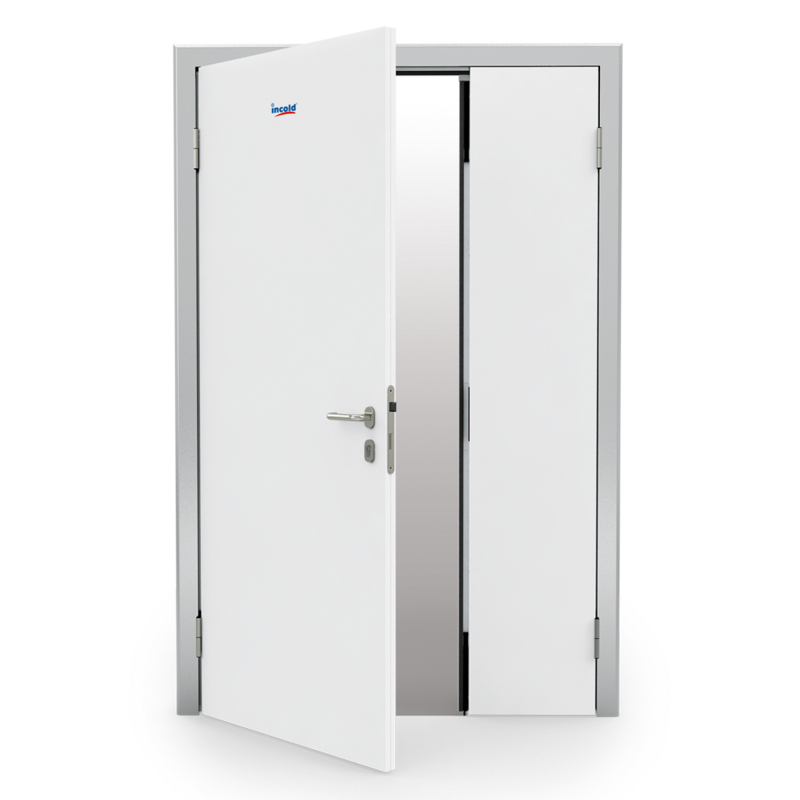 Dubbele bedrijfsdraaideur, SI-F 2B, 1200*2100 (op wanddikte 40 - 100mm)