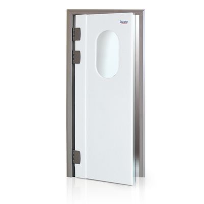 Enkele pendeldeur polyethyleen, VV-PE, 900*2100 (op wanddikte 60 - 100mm)