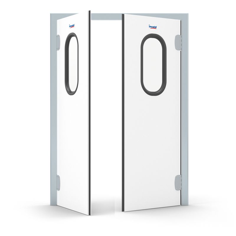 Dubbele pendeldeur, VV-F, 1600*2100 (op wanddikte 40 - 100mm)