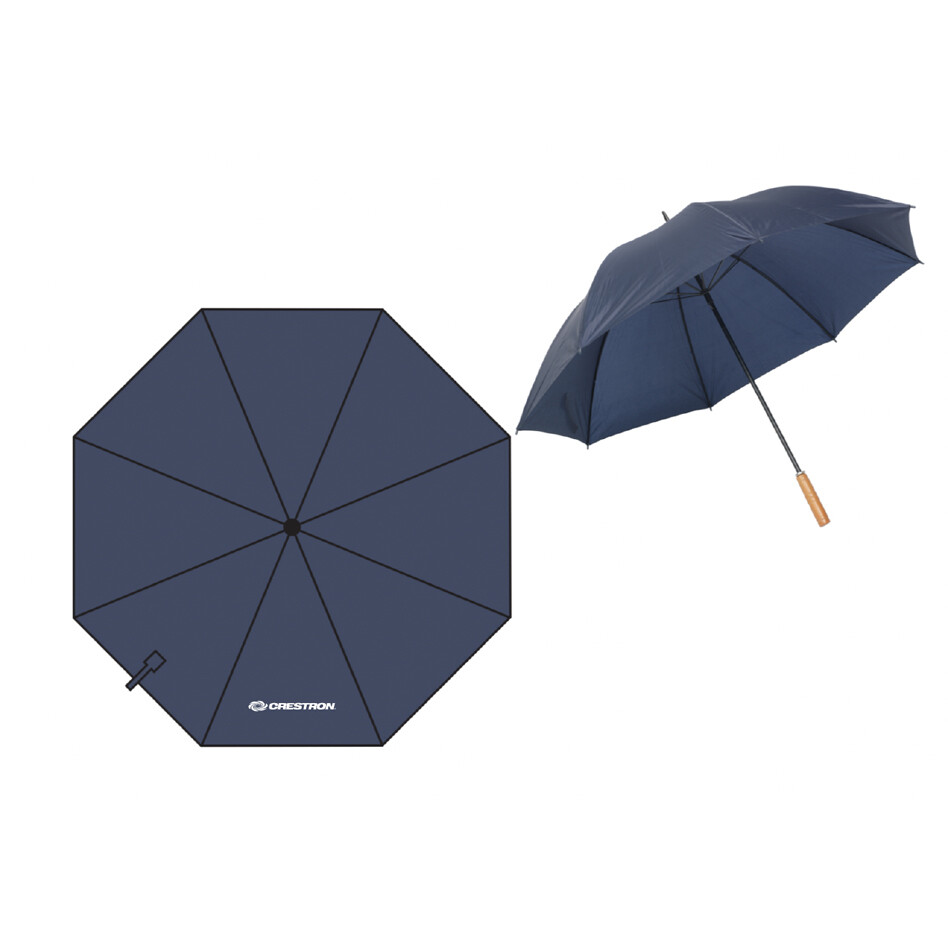 BlueStorm Umbrella with wooden grip