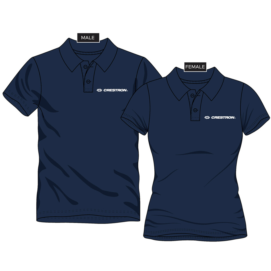 Man black iconic polo shirt