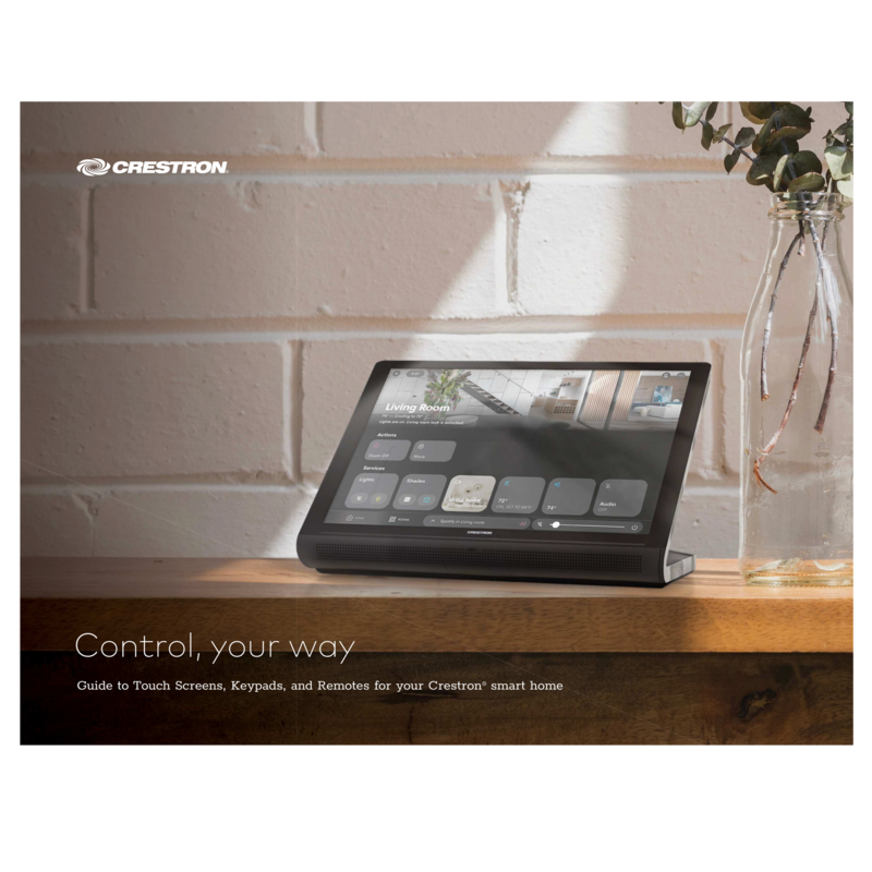 Control your Way Brochure 2024