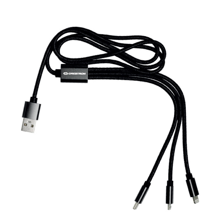 Nylon Charging Cable Black