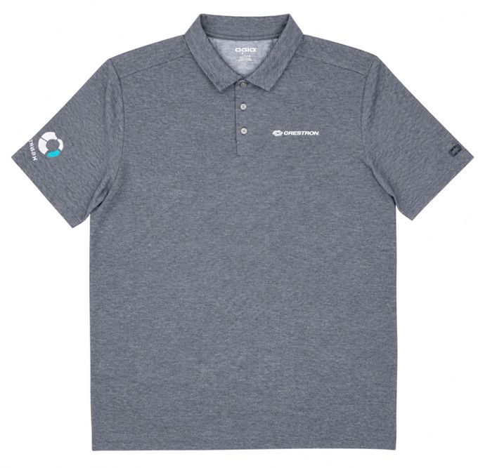 Man Crestron ISE polo shirt