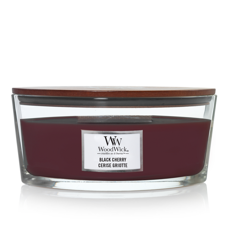 Woodwick kaars Black Cherry