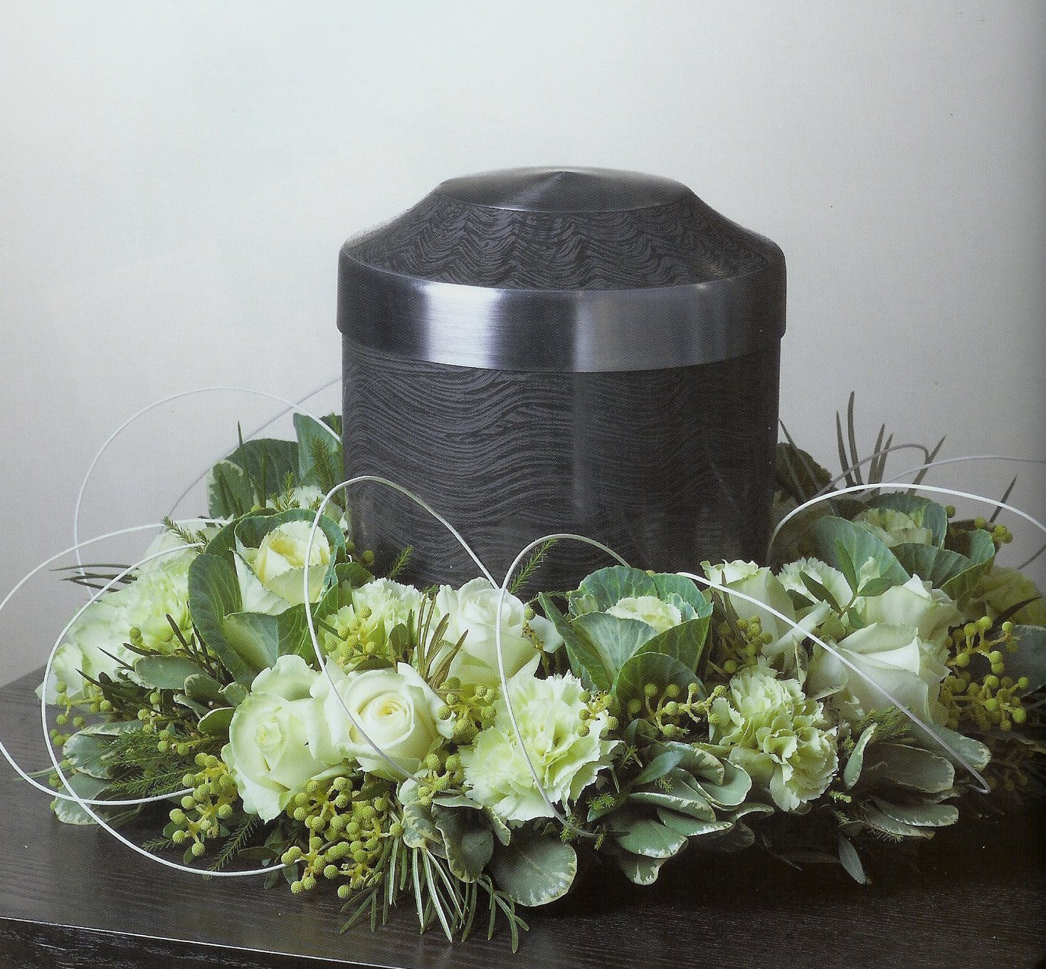 Krans rond urne D 40cm Krans rond urne D 40cm