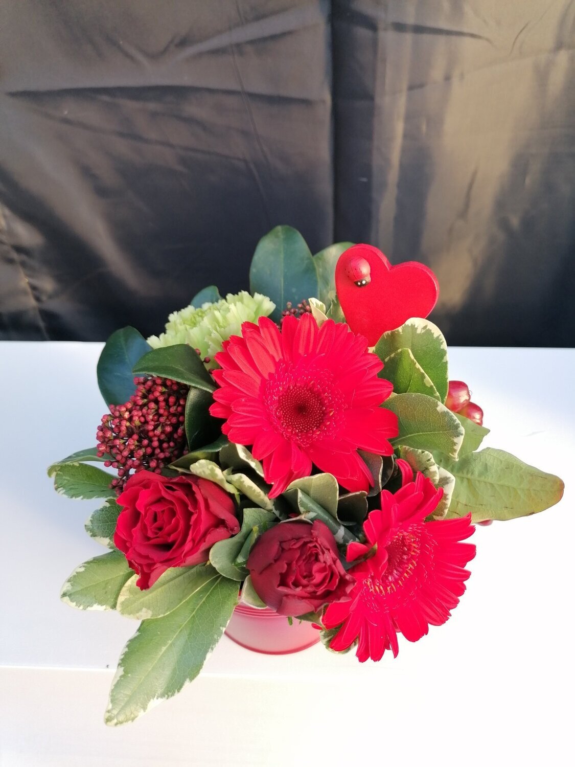 Tafelstukje Dahlia (Prijs voor 2 stuks) Tafelstukje Dahlia (Prijs voor 2 stuks)