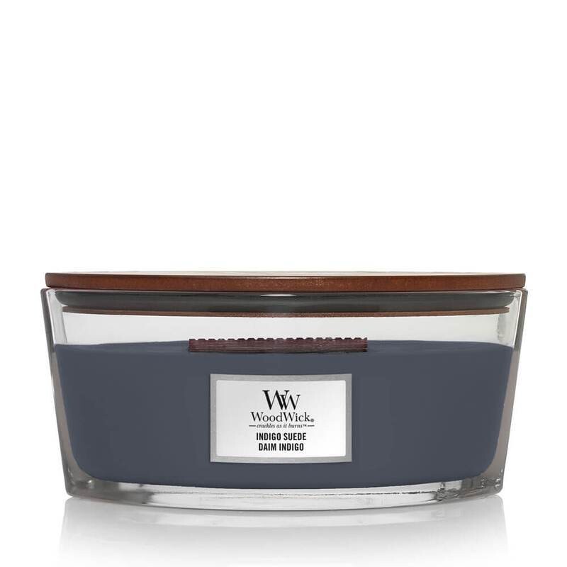 Woodwick kaars Indigo Suede Woodwick kaars Indigo Suede