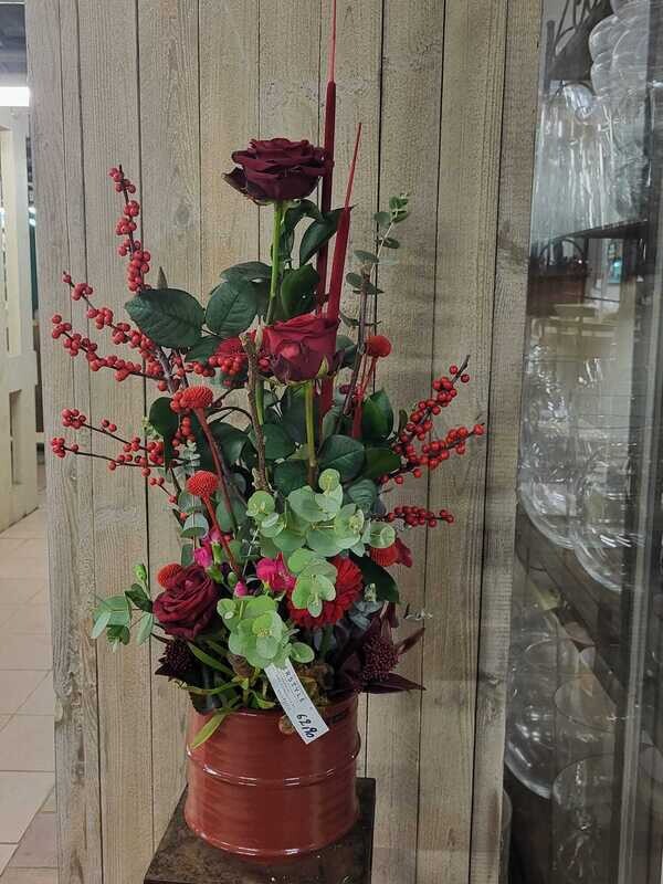 Kerstbloemstuk Gloria