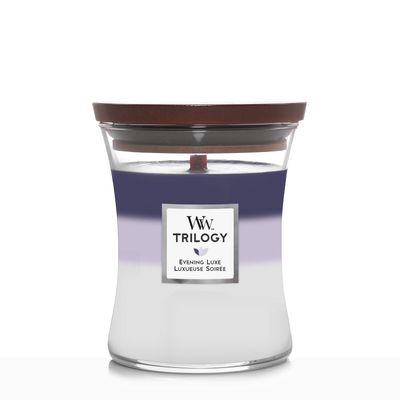 WoodWick kaars Trilogy Evening Luxe