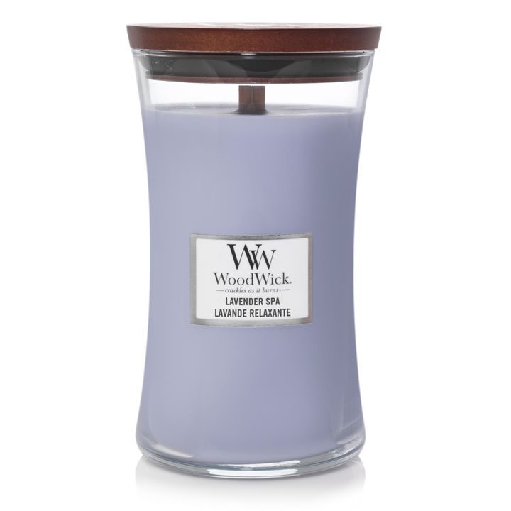 Woodwick kaars Lavender Spa Woodwick kaars Lavender Spa