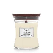 Woodwick kaars Island Coconut Woodwick kaars Island Coconut