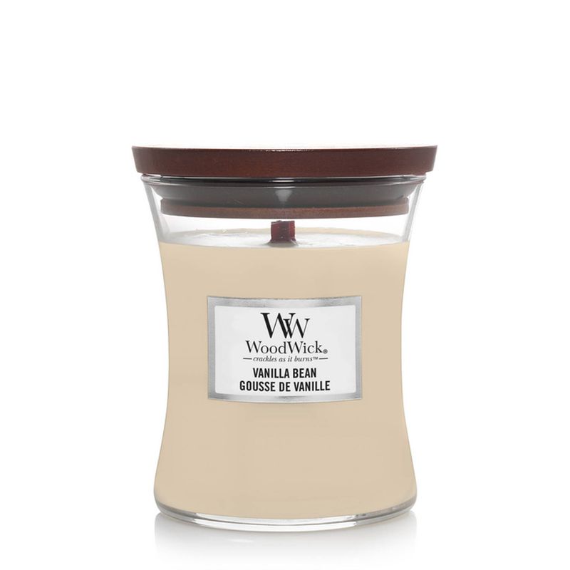 Woodwick kaars Vanilla Bean Woodwick kaars Vanilla Bean