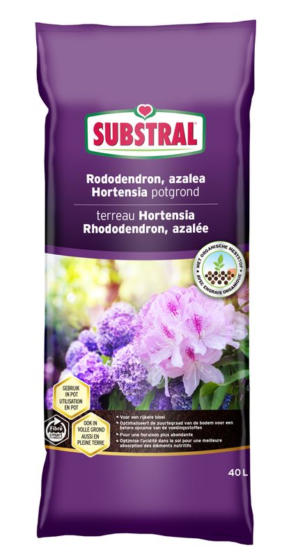 Substral potgrond Rododendron, Azalea en Hortensia 40l