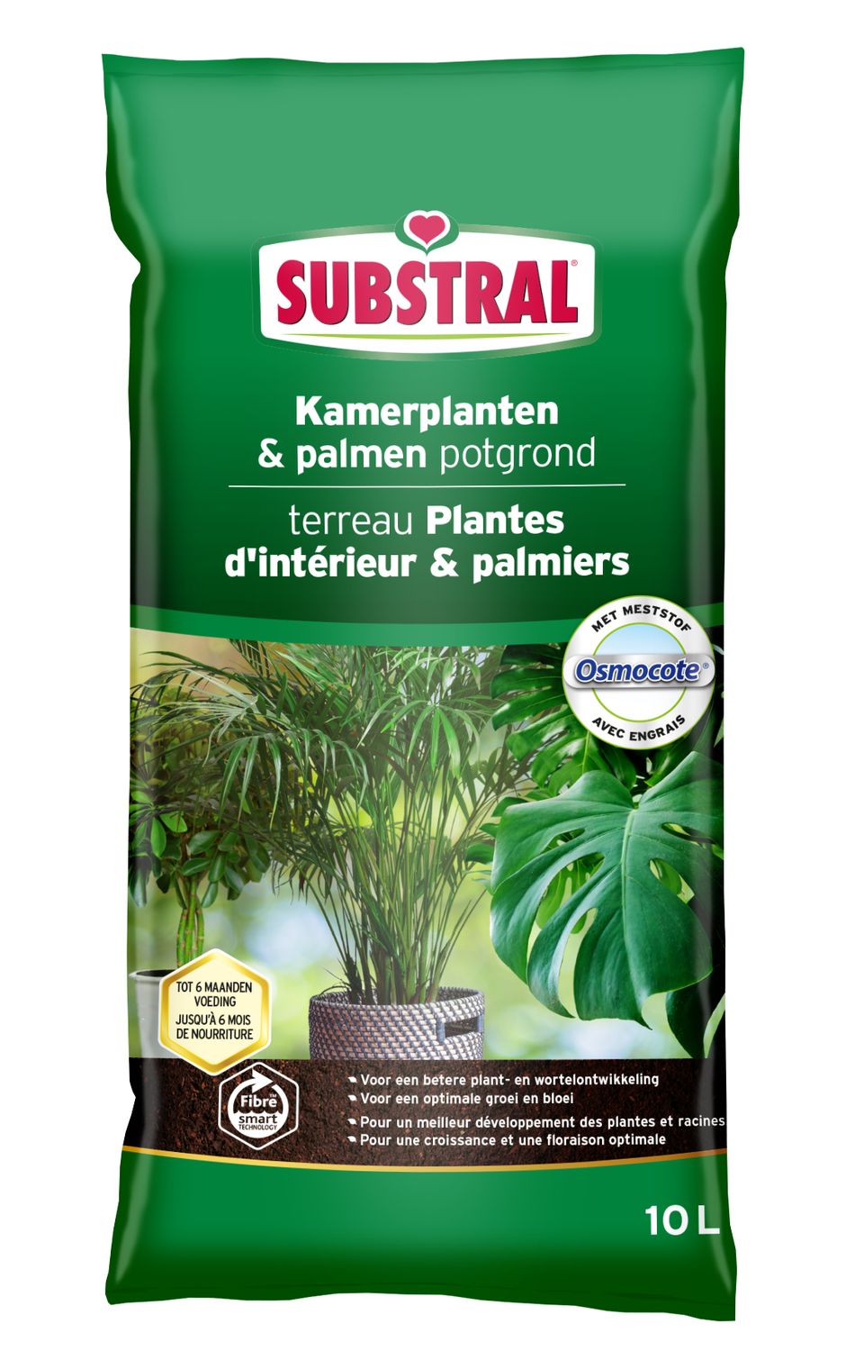 Substral potgrond kamerplanten en palmen 10l