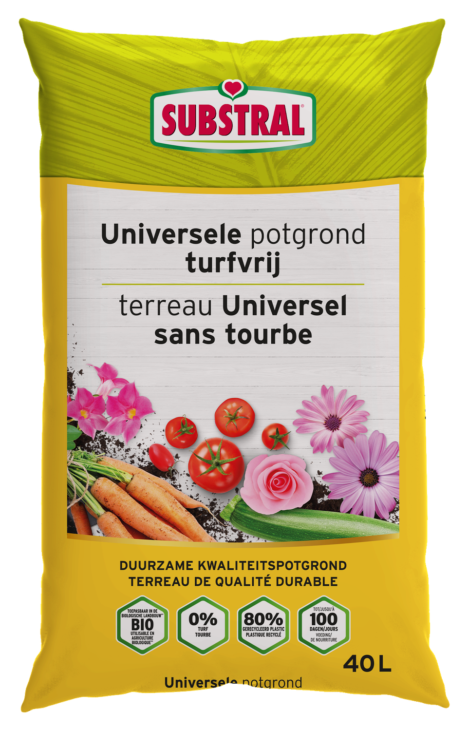 Substral Universele potgrond turfvrij 40l Substral Universele potgrond turfvrij 40l