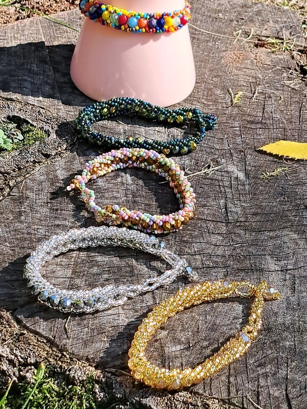 Kristallen Kettingarmband