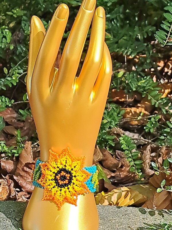 Armband Zonnebloem Wortel