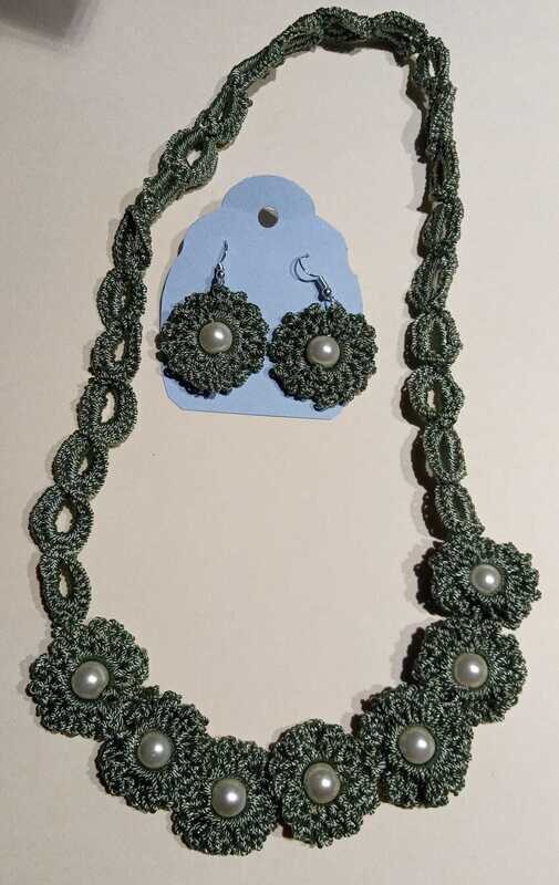 Ketting met Oorbellen
