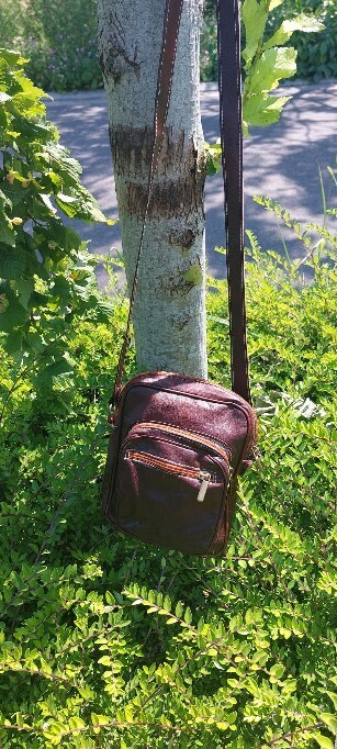 Lederen kleine Crossbody