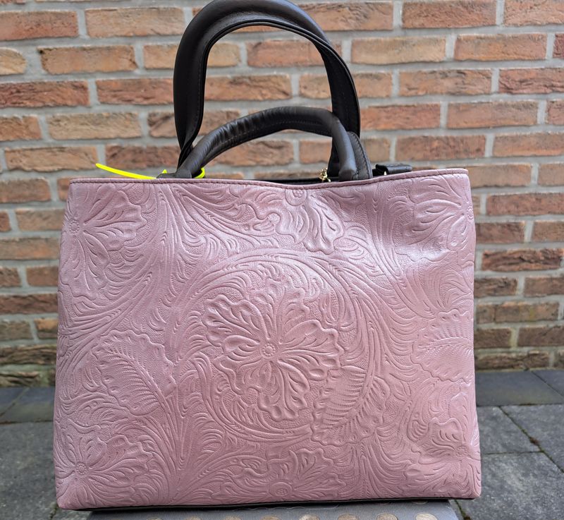 Lederen Handtassen Susy Mediaan.