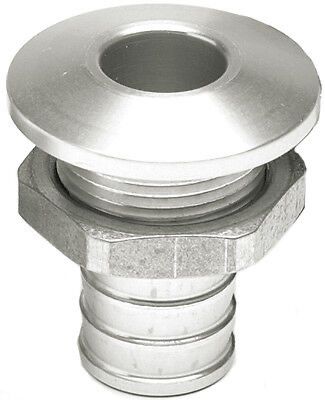 Hot Products Aluminum Bilge Fitting Straight 3/4” Hose Zilver