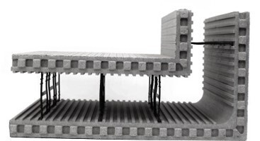 Klima Bloc 25cm binnenhoek