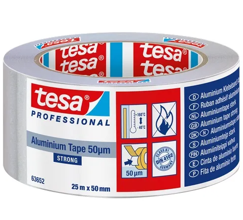 Tesa Aluminium Tape 50µm 50mm x 25m