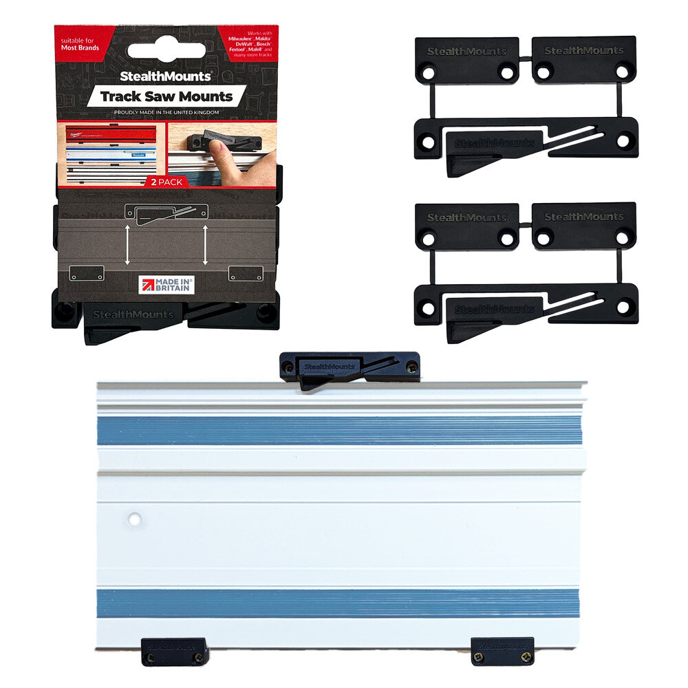 Stealthmounts universele geleiderailhouder - 2stuks