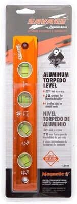 Aluminium Torpedo Waterpas Magnetisch Swanson