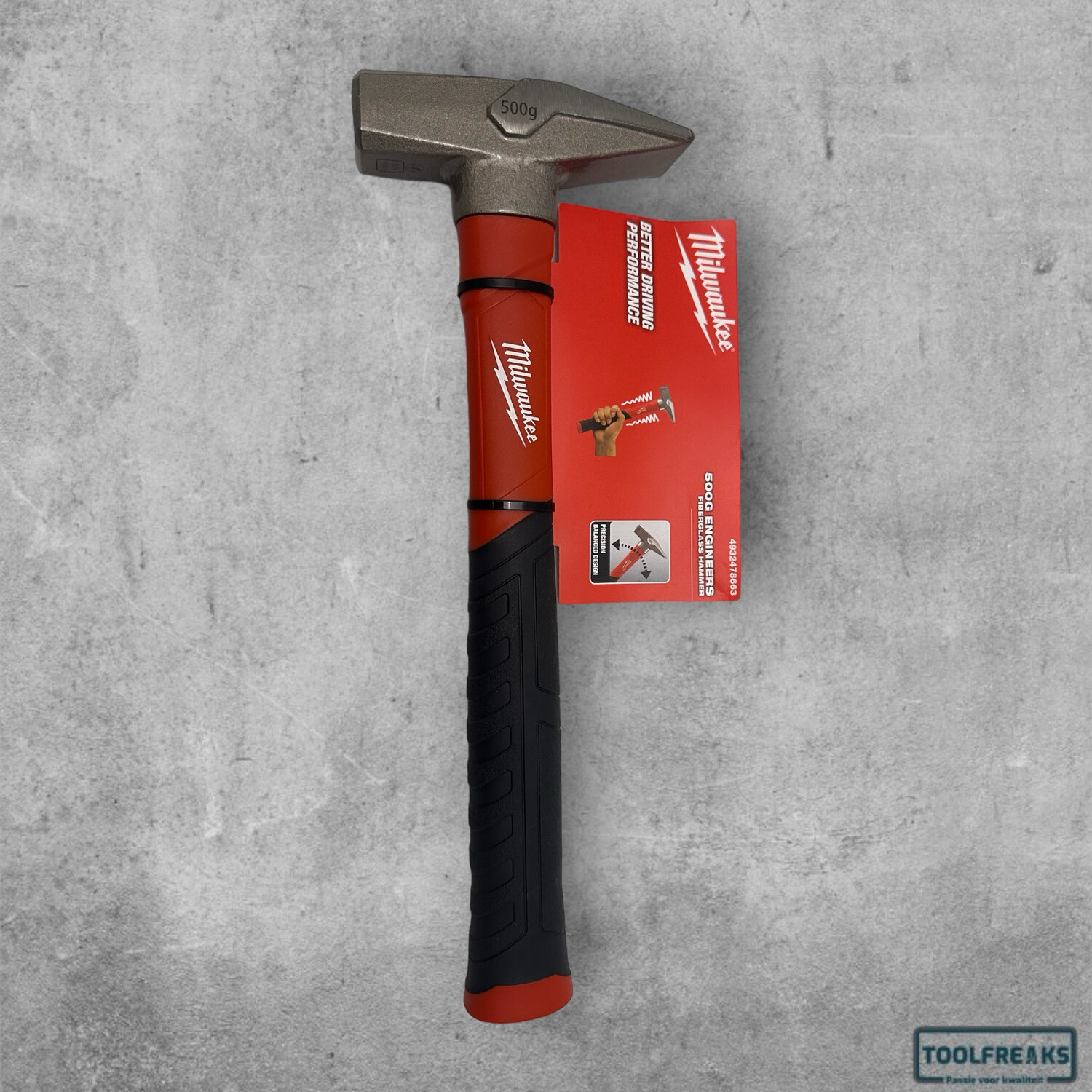 500g Bankhamer Fiberglas Milwaukee