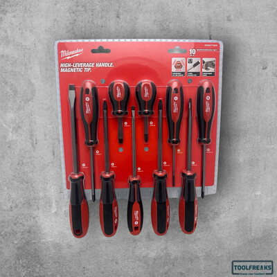 Schroevendraaierset Milwaukee 10 delig