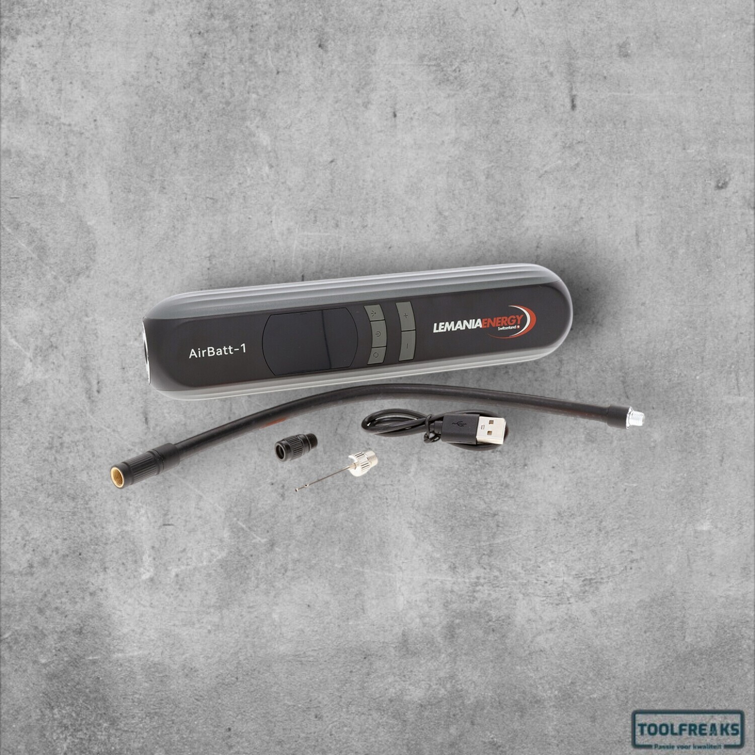 Compacte Draagbare Compressor 10,3 bar/USB-C oplaadbaar