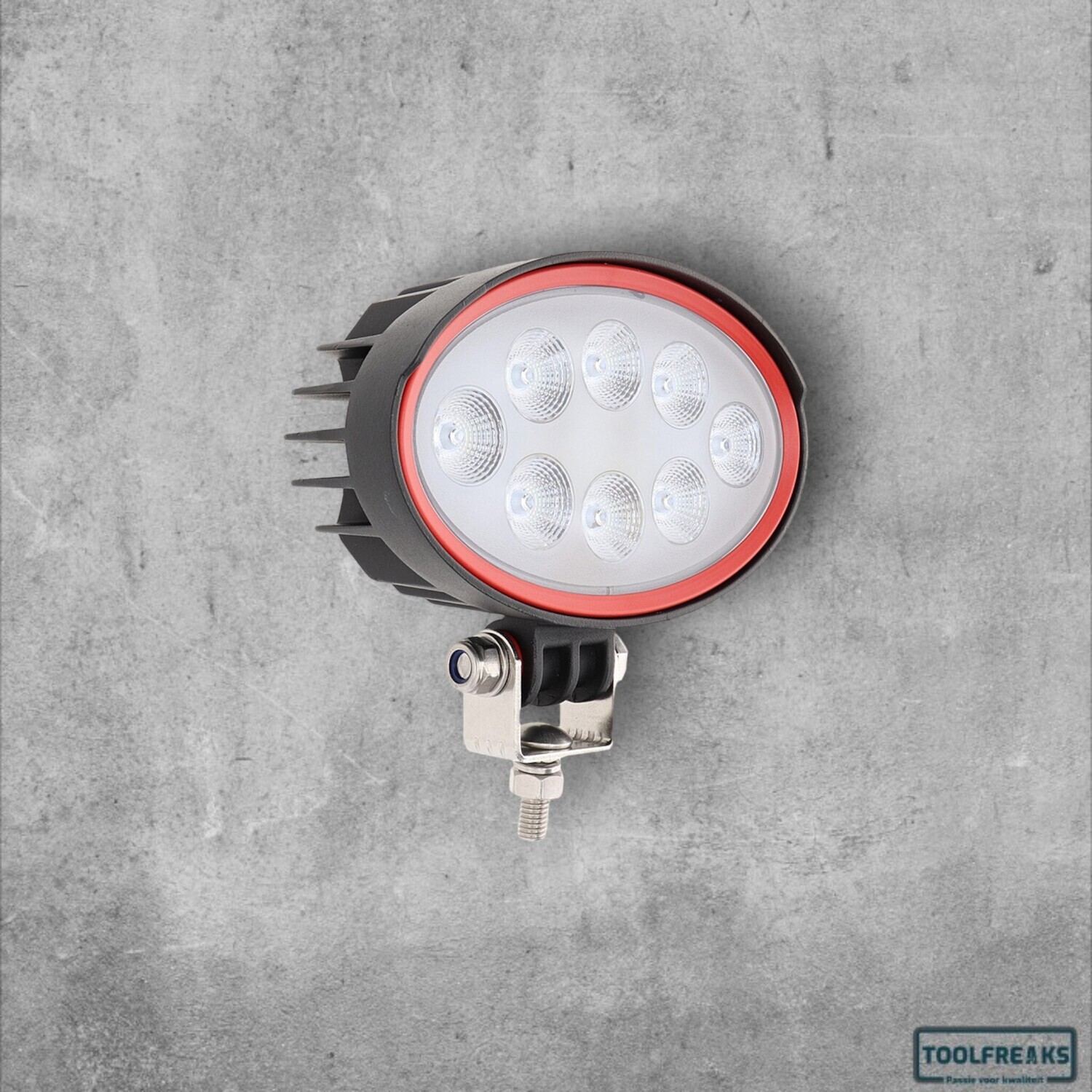 Led Werklamp Ovaal  8x3W 9~32V 1800lm