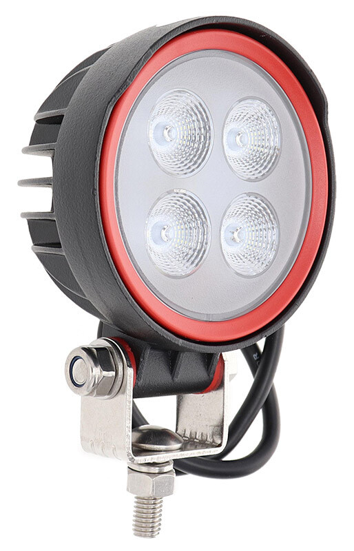 Led Werklamp rond 4x3W 9~32V 880lm