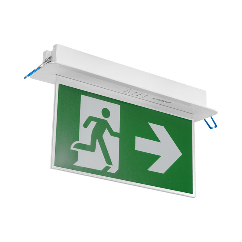 3W LED NOODVERLICTING INBOUW IP20 WIT 3 uur 150lm