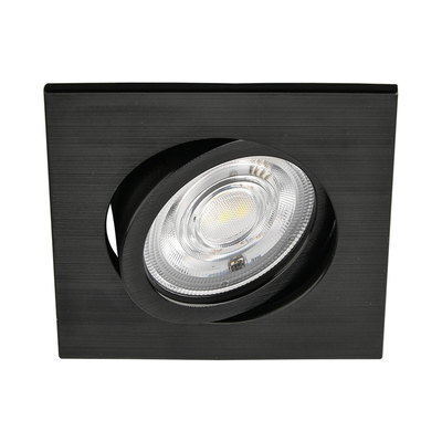 7W Led Inbouw Spot G3 Vierkant Zwart 3IN1 Led Downlight