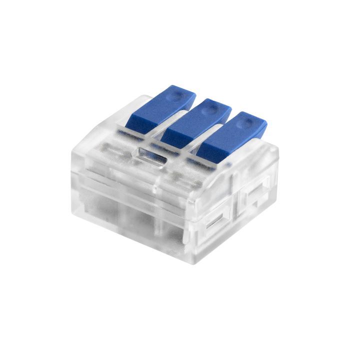 Universele bedradingsconnector 3 x Ingang voor 0.75-4mm² Draad IEC 450V/32A  6Pcs