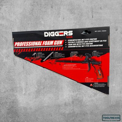 Diggers Pur pistool met schroefdraad DIG828