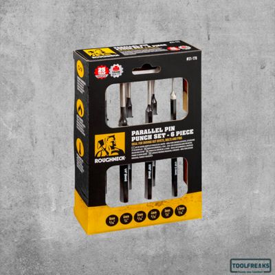 Roughneck  doorslag - set - 6 stuks - 1,5 tot 8 mm